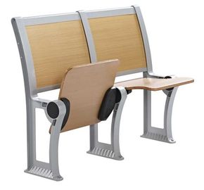 China Cadeira da sala de reunião do metal da madeira compensada/mesa dobrável da escola e grupo da cadeira fornecedor