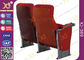 Anti cadeiras dobráveis moldadas plutônio manchadas do assento da audiência da mobília do auditório da espuma fornecedor