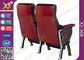 Cadeiras feitas sob encomenda do assento do teatro do auditório da parte traseira do couro do plutônio com braço da tabuleta fornecedor