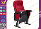 Cadeiras acústicas de Salão da igreja da absorção da tela do poliéster com a almofada de escrita do ABS fornecedor