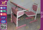 Únicas mesa e cadeira da escola de Childs do estudante com placa branca ajustável do esboço fornecedor