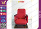 PP Shell para cadeiras da audiência, assento retrátil do teatro do auditório do pé fixo na cor vermelha fornecedor