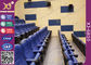 O assento acolchoado delicado do teatro do estádio de estofamento da tela com logotipo do OEM costura no resto traseiro fornecedor