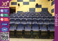 O assento acolchoado delicado do teatro do estádio de estofamento da tela com logotipo do OEM costura no resto traseiro fornecedor