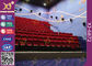 Ponta do assento do Euro acima das cadeiras do teatro do cinema do braço para o teatro gigante da tela fornecedor