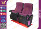 O OEM dobrou a mobília do teatro de filme da cor vermelha das cadeiras do cinema de 3d 4d 5d fornecedor
