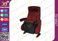 O OEM dobrou a mobília do teatro de filme da cor vermelha das cadeiras do cinema de 3d 4d 5d fornecedor