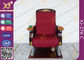 Cadeiras douradas antigas do assento do teatro do folheado da pintura com o suporte do braço/copo da madeira maciça fornecedor