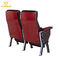 As cadeiras do auditório do couro da tampa da madeira compensada da liga de alumínio com ABS marcam o gerencio 360° fornecedor