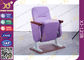 Cadeiras de dobramento roxas de Salão da igreja com tampas de tela/assento do auditório fornecedor