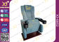 Cadeiras ergonômicas do teatro do cinema da cabeceira com empurrão para trás e Seat macio fornecedor