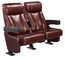 Assentos de couro luxuosos da cadeira/cinema de Home Theater com pé do aço de 2.0mm fornecedor