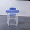 Fixed height HDPE Standard Middle School Metal Desk and Chair Set fornecedor