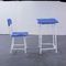 Fixed height HDPE Standard Middle School Metal Desk and Chair Set fornecedor