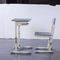 Altura padrão da mesa e da cadeira do estudante da escola secundária do quadro de alumínio ajustável fornecedor