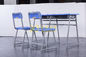 Mesa material e cadeira dobro do estudante do metal ajustadas para a sala de aula da escola secundária fornecedor